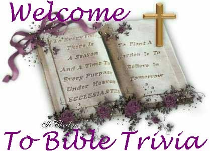 Bible Trivia For Kids