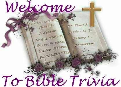 Bible Trivia For Kids Bible Trivia For Kids